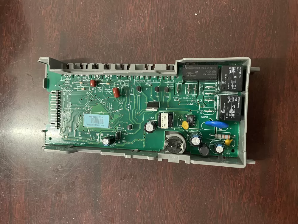 Whirlpool  Maytag  KitchenAid  Kenmore AP6018710 W10130968 W10208674 W10285179 WPW10285179 PS11752012 Dishwasher Control Board
