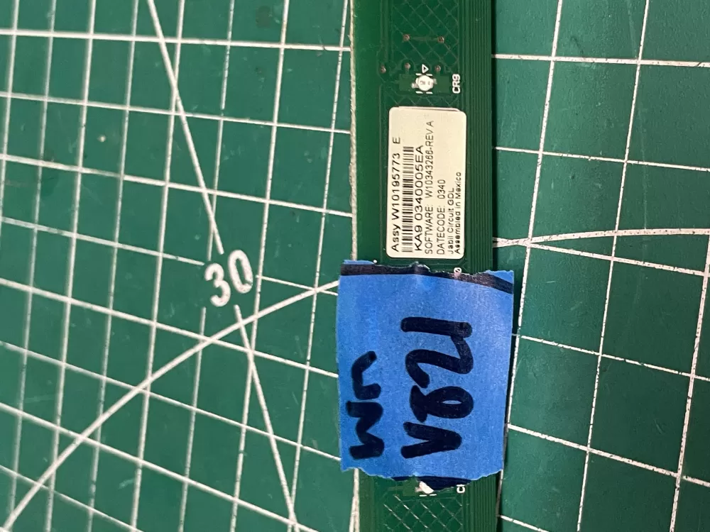 KitchenAid W10195773 Dishwasher Control Board AZ202414 | Wmv821