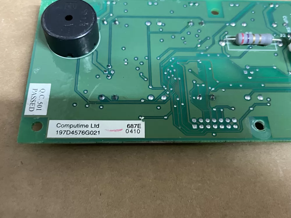 GE 197D4576G021 Refrigerator Control Board Dispenser Assembly AZ101528 | Wm905