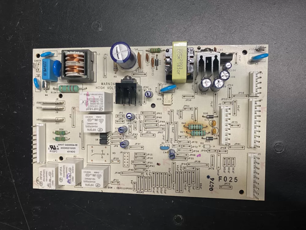 GE EBX1110P002 200D6221G025 WR55X11072 Refrigerator Control Board