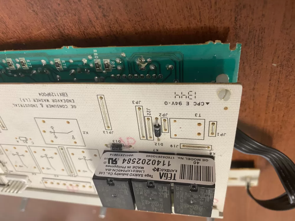 GE 175D5261G040 EBX1129P004 WH12X10614 Washer Control Board AZ47401 | BK582
