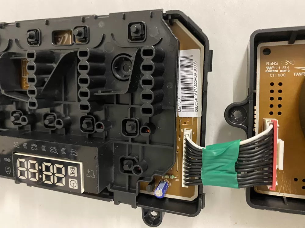 Samsung DC94 03383A Washer Control Board AZ188384 | BKV865