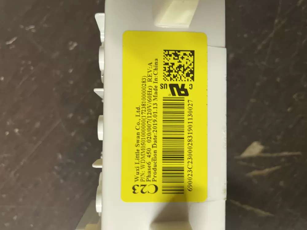 GE WH12X27293 17238100000283 Washer Control Board AZ45830 | Wm711