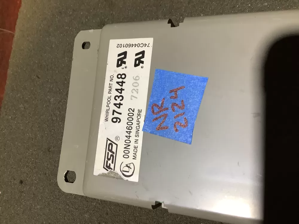 Whirlpool KitchenAid 9743448 Dishwasher Control Board AZ113175 | NR2124