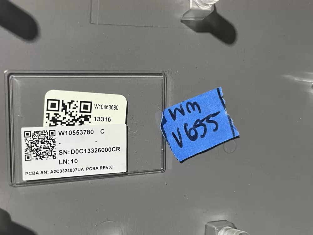 Whirlpool W10446401 W10553780 Dryer Control Board Panel AZ111501 | Wmv655