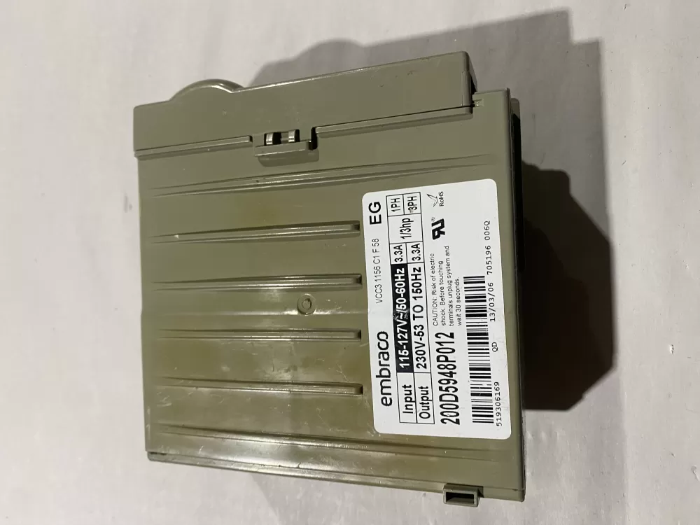 GE 200D5948P012 Refrigerator Control Board Inverter