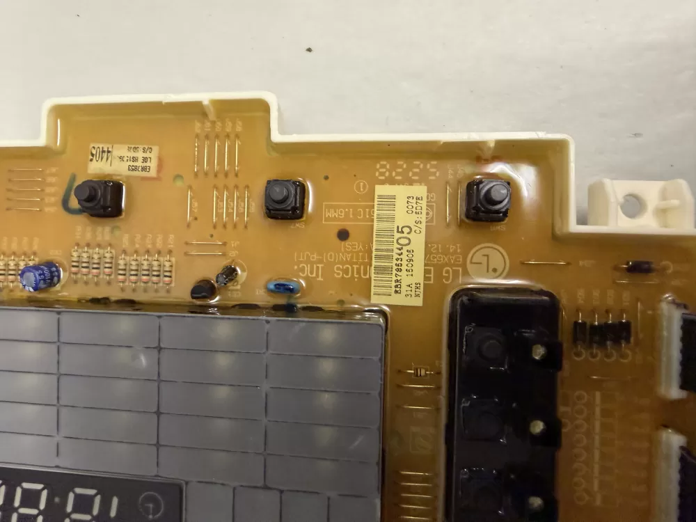 LG EBR78534405 Washer Control Board Interface AZ217204 | KMV75