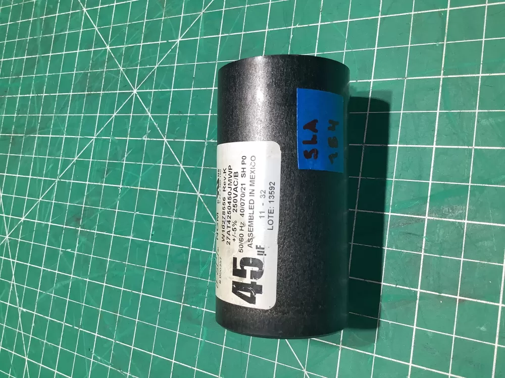 Whirlpool W10804665 Washer Motor Start Capacitor AZ150337 | AR184