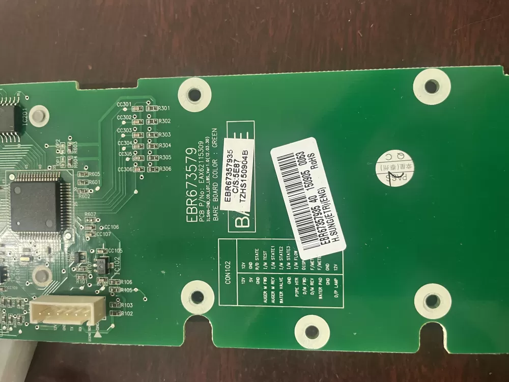 LG EBR67357935 Refrigerator Control Board Dispenser AZ47512 | KM1623