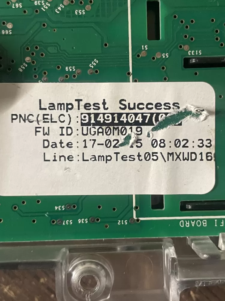 Frigidaire 914914047 Washer Control Board AZ53273 | Wmv538