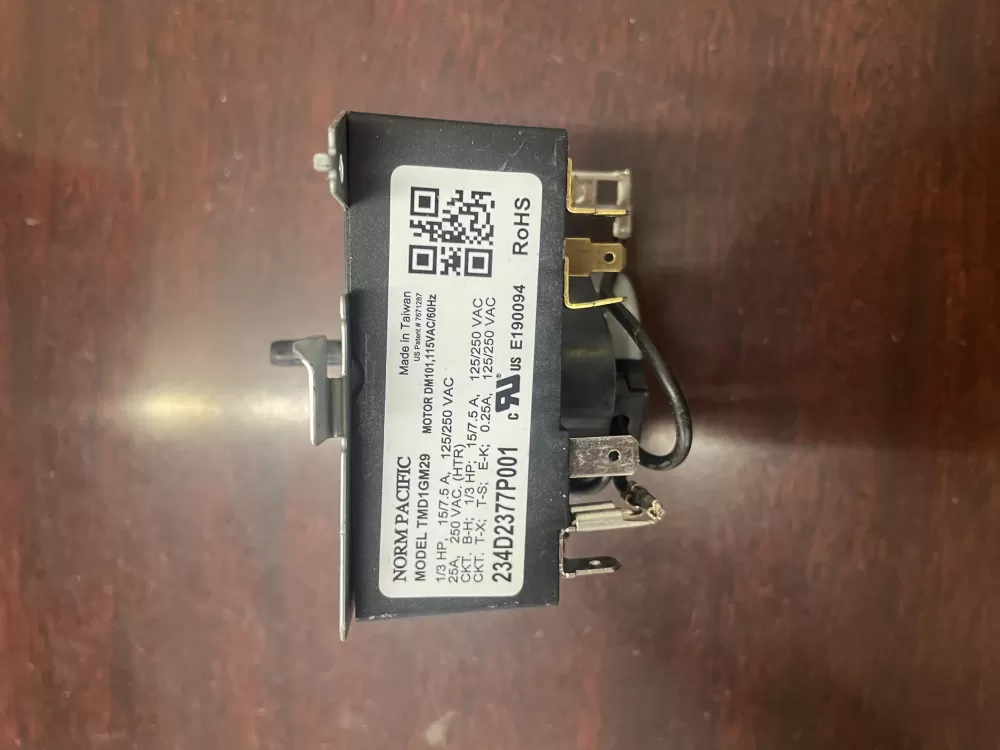 General Electric AP6027534 WE04X24551 PS11759041 234D2377P001 Dryer Timer