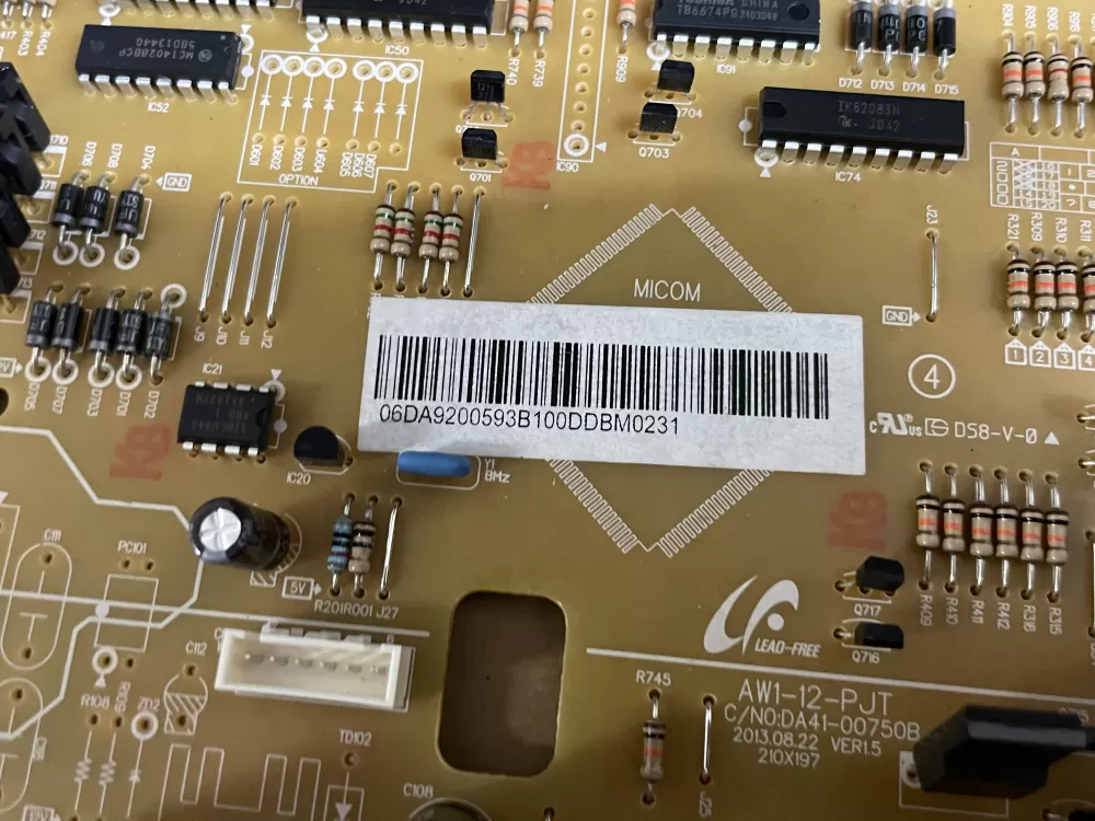 GE Samsung Refrigerator Control Board DA94-02679B AZ102488 | Wm892
