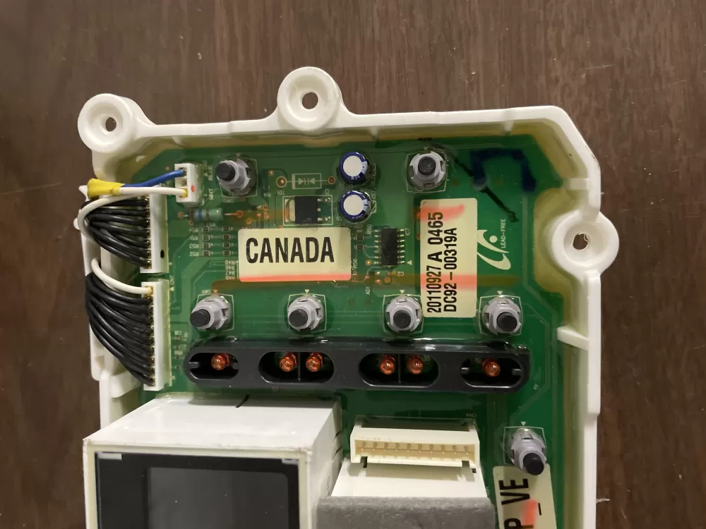 Samsung DC92-00319A Washer Control Board Vrt Steam Panel AZ83231 | KMV143