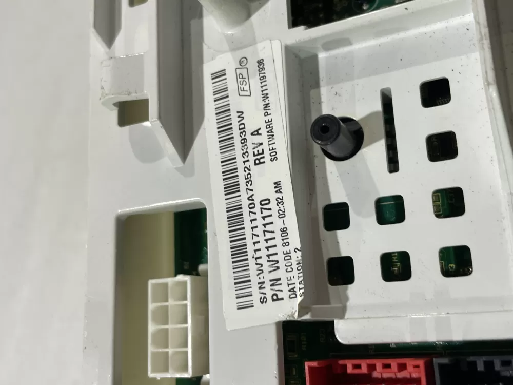 Whirlpool W11171170 W11230135 PS12349669 Washer Control Board AZ165371 | wm2548