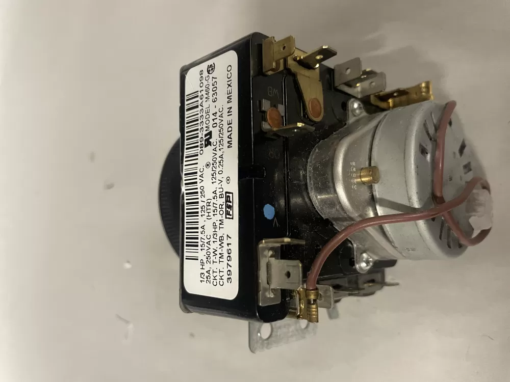 Whirlpool Maytag Roper Amana WP3979617 AP6009055 Dryer Timer AZ223925 | Wm1711