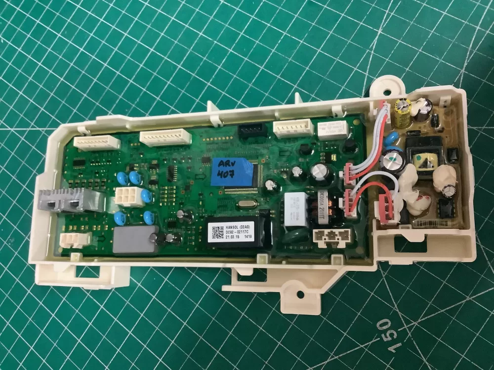 Samsung DC92 02117C Washer Control Board AZ205788 | ARV407