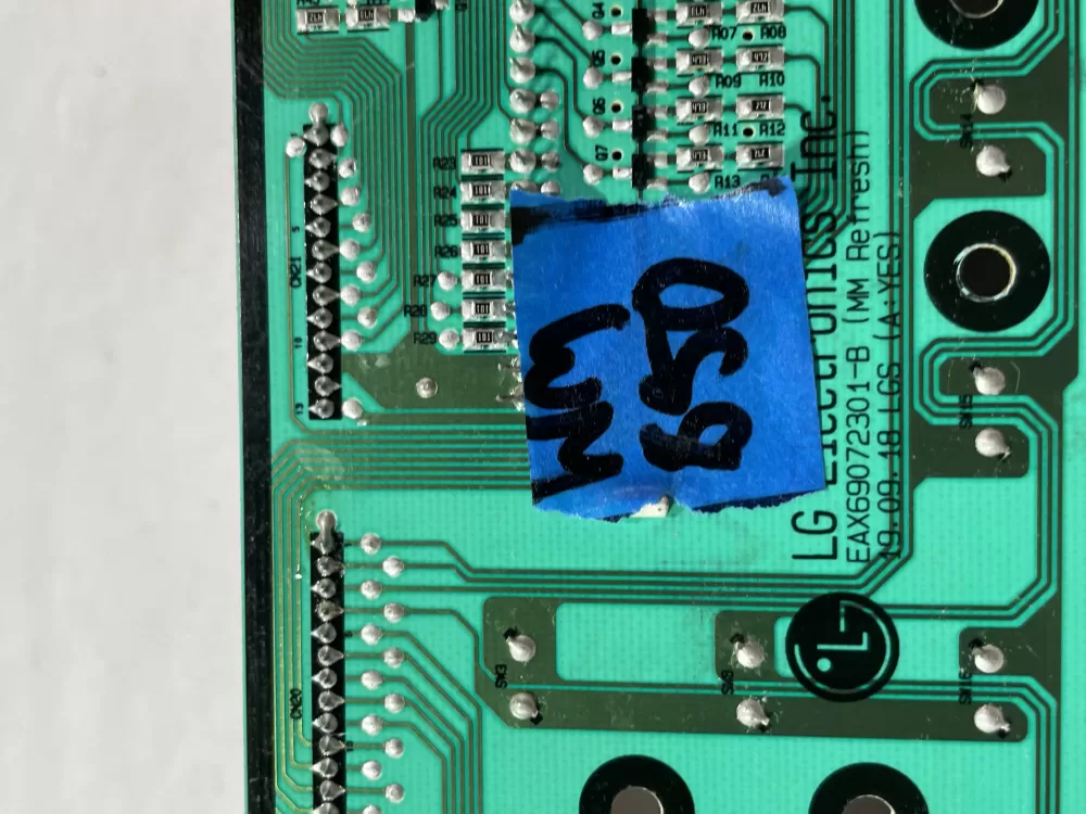 LG Ebr89296001 Range Control Board Pcb Display Assembly AZ147803 | Wm850