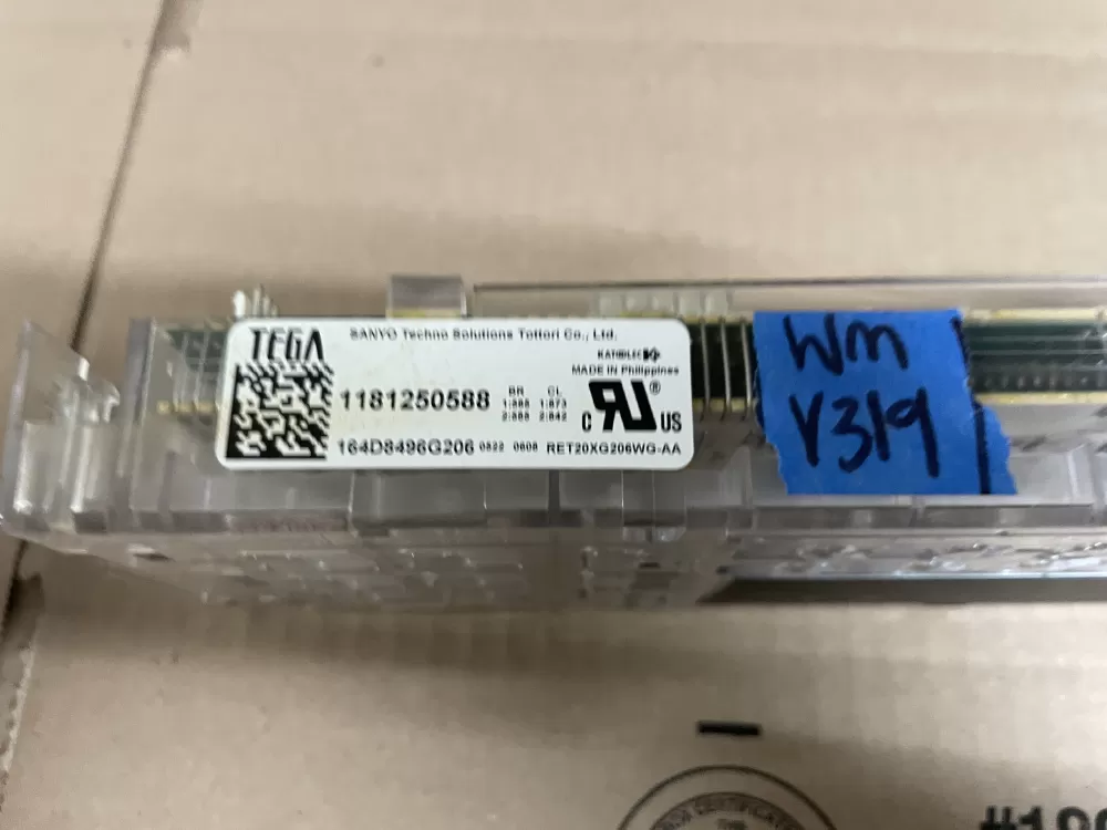 GE 164D8496G206 Oven Control Board AZ100668 | Wmv319