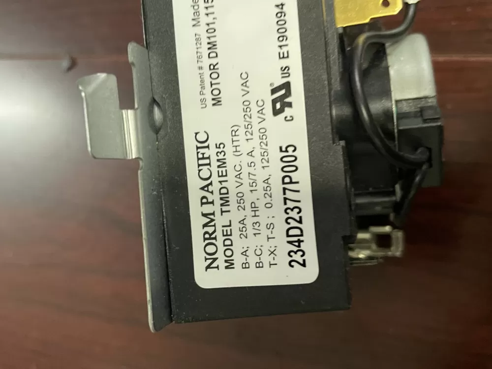 Hotpoint General Electric WE04X25280 Dryer Timer AZ82353 | Wm122
