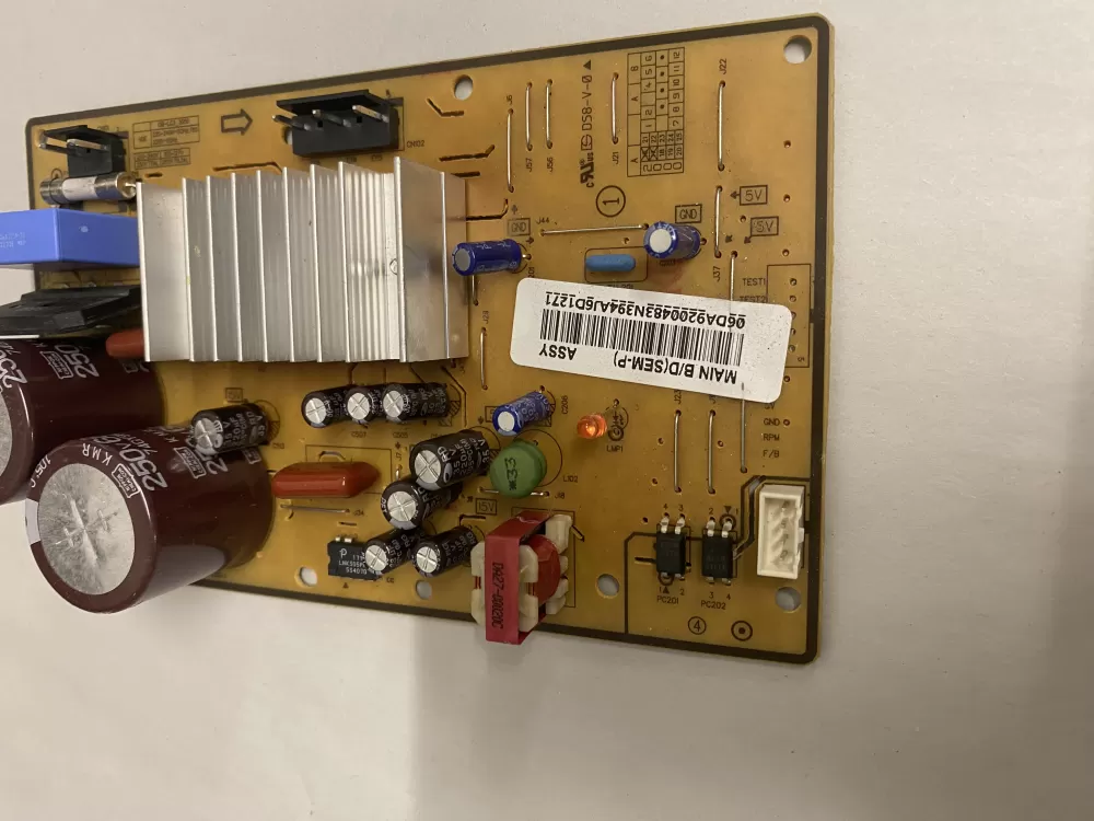 Samsung DA92-00483N Refrigerator Control Board Inverter AZ204902 | BK2219