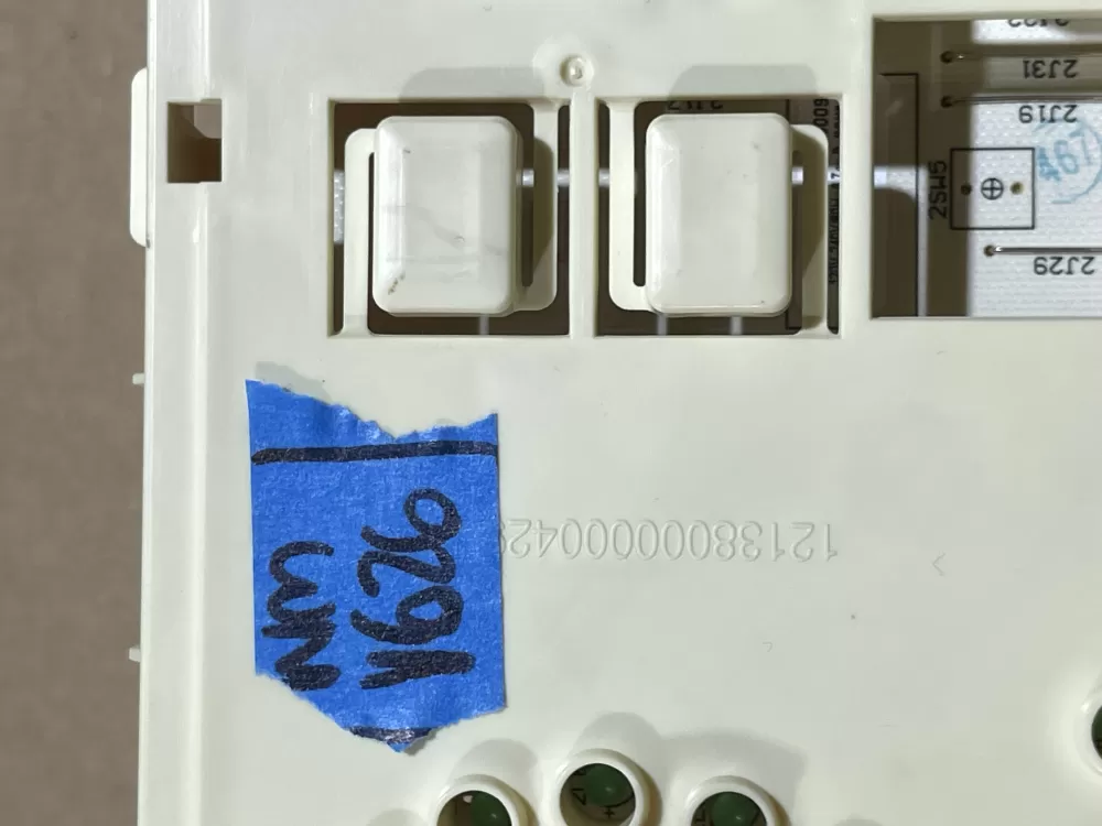 Midea 17138200003651 17138200000097 Dryer Control Board AZ77067 | Wmv626