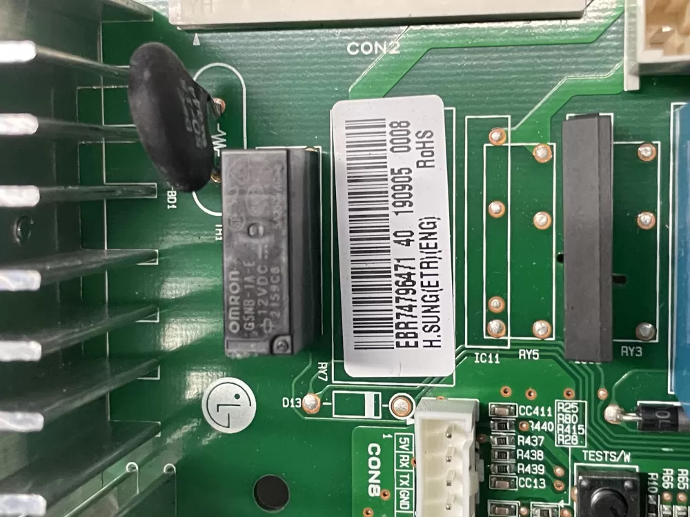 LG EBR74796471 Refrigerator Control Board AZ22977 | WM996