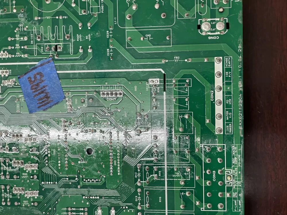 LG EBR67348012 AP5605491 Refrigerator Main Control Board AZ35071 | KM195