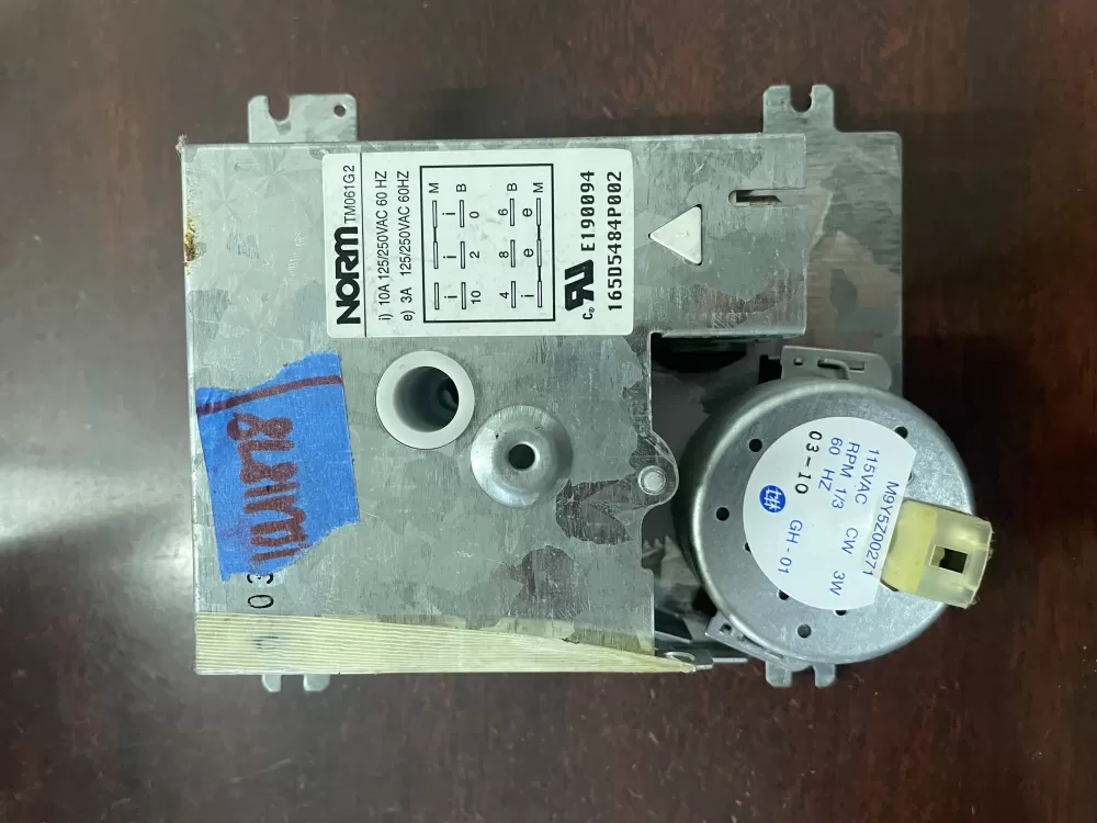 GE DISHWASHER TIMER 165D5484P002 AZ52031 | KM1878