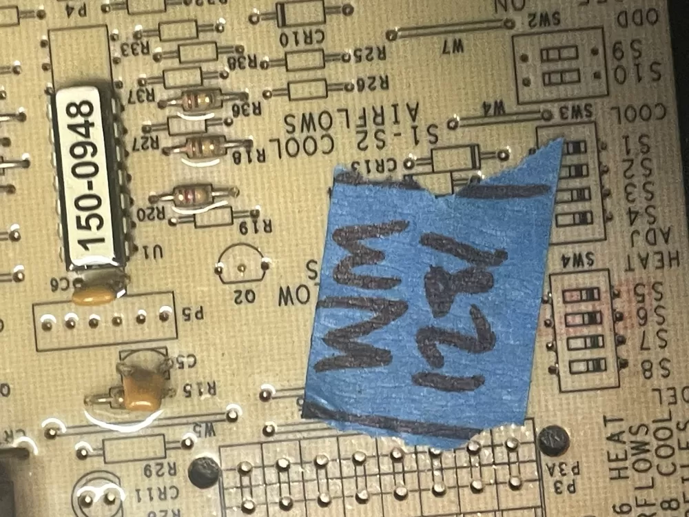 Rheem Air Handler Control Board 47-102077-02-04 156-9735 AZ18212 | WM1281