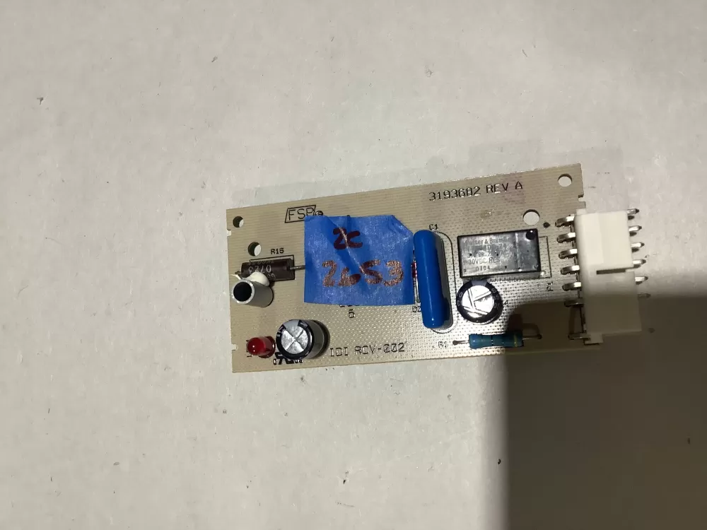Whirlpool W10757851 4389102 Refrigerator Ice Control Board AZ177908 | ZC2653