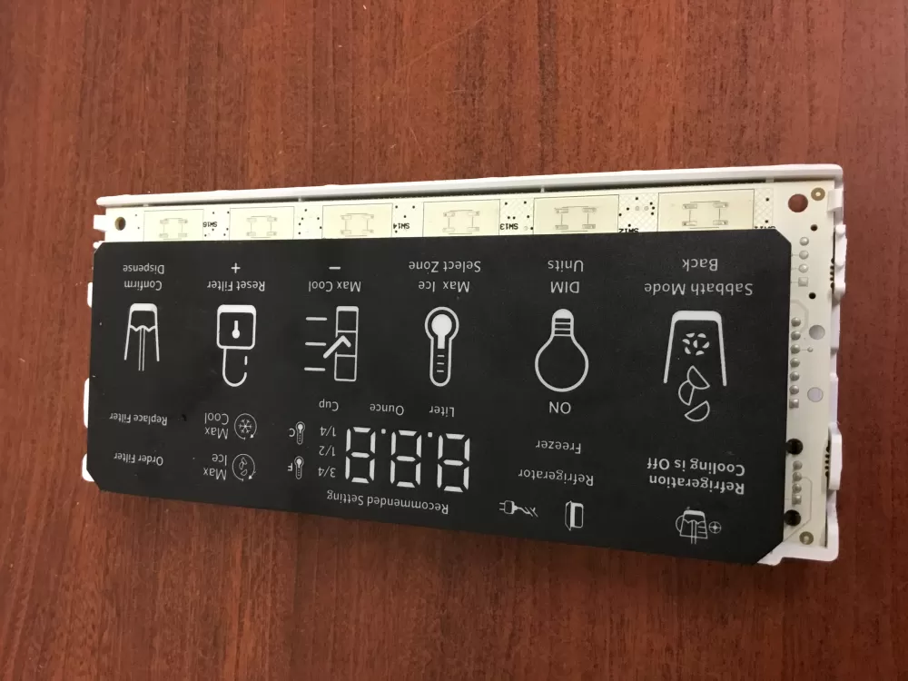 Whirlpool  KitchenAid  Roper  Estate W10741613 W10784395 W10798781 W10822637 PS11726175 Refrigerator Control Board Interface