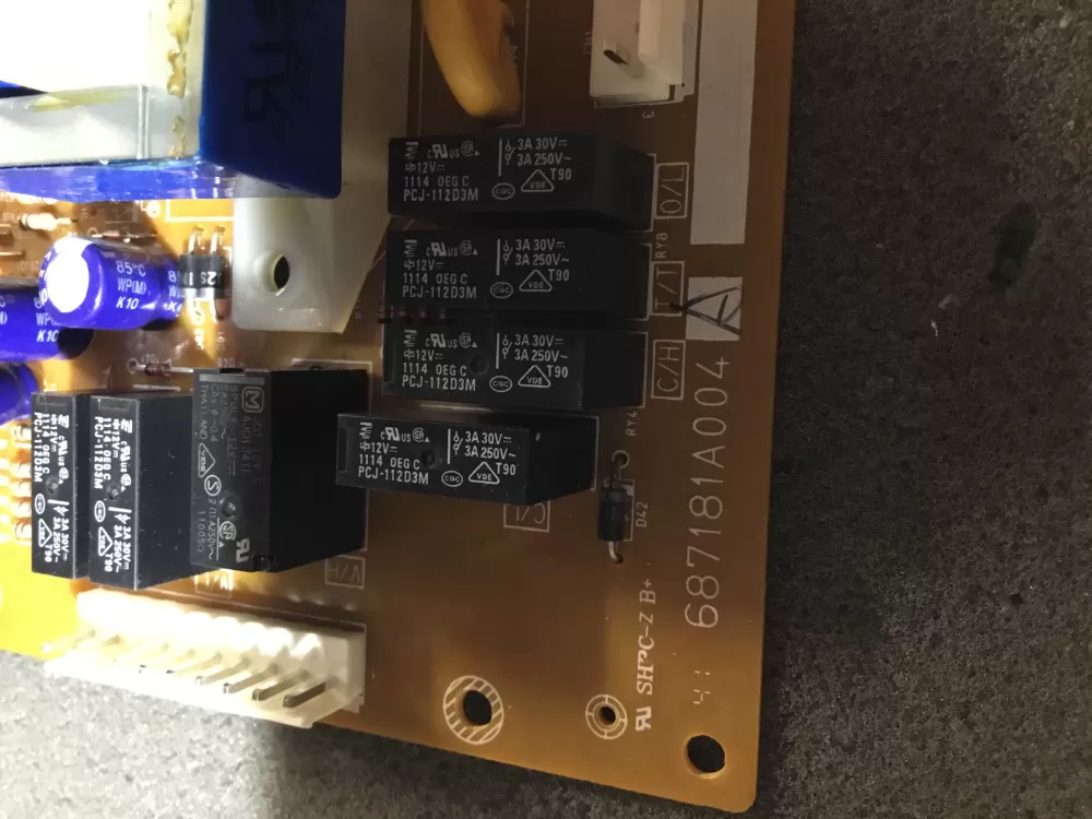 LG 687181A004A P1 6A004 Microwave Control Board AZ101947 | NR325