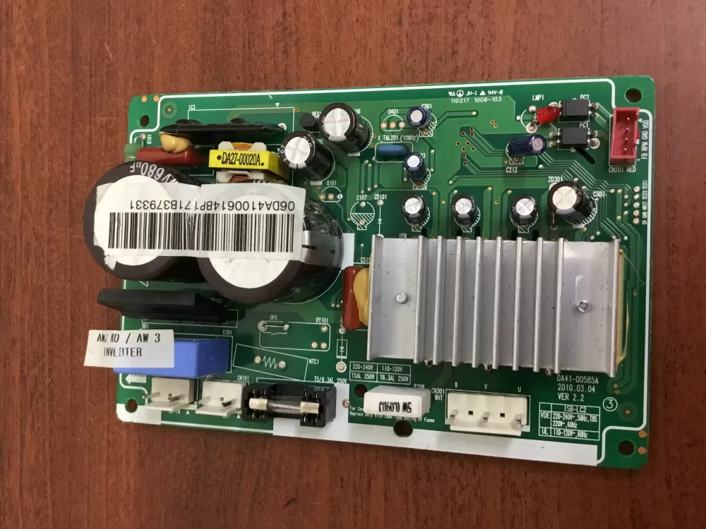Samsung DA41-00585A DA41-00614B Refrigerator Control Board Inverter