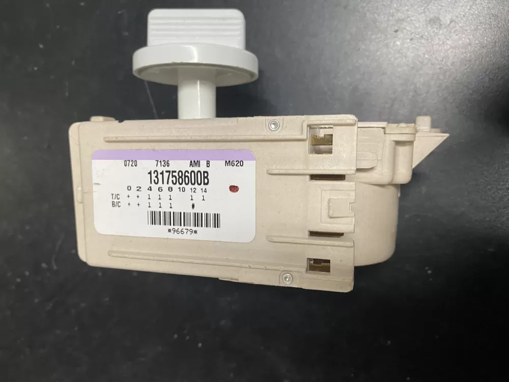 Frigidaire 131758600B GE Kenmore Washer Timer AZ7169 | BK1136