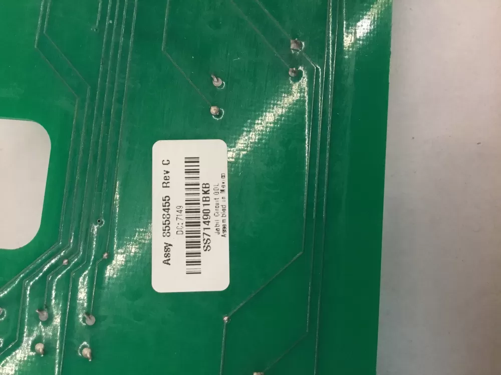 Kitchenaid 8558455 WP8558455 Dryer Board Control AZ99886 | BG1187