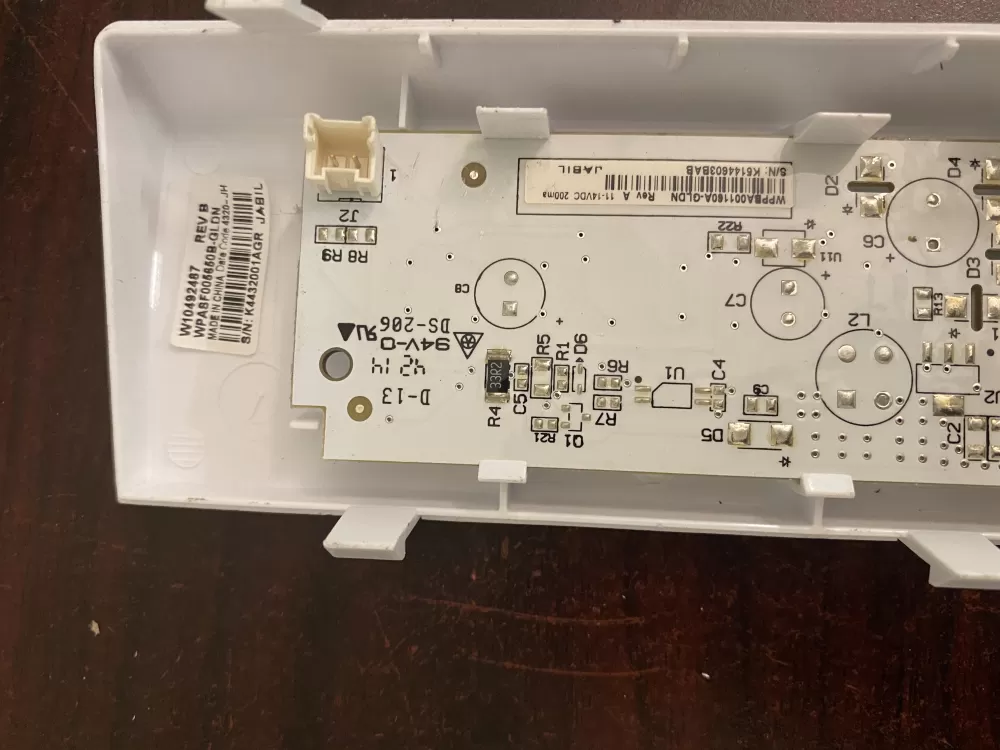 Kenmore W10492487 Refrigerator Control Board Led AZ36269 | BK449