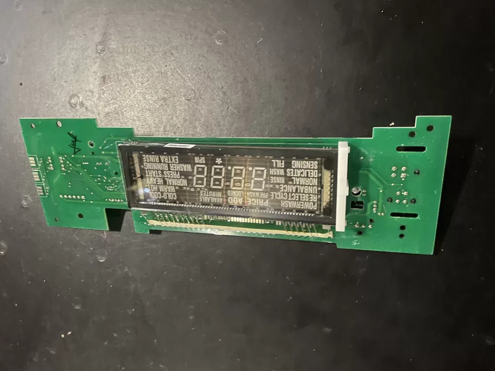 Maytag W11323695  AP6887094  W11229666  W10781747  W10821580  W10821595  W10849076  W10849081  W10866347  W10866387  W10866388  W10873788  W10873812  W10873825  W10881723  W10881724  W10881725  W10895092  W10899812  W10899813  W10903929  W10903932  W10903934  W10909058  W10909059  W10917839  W11033881  W11033882  W11033883  W11051561  W11051562  W11051563  W11085746  W11085747  W11100599  W11105542  W11226801  W11302601 Washer Control Board UI Display