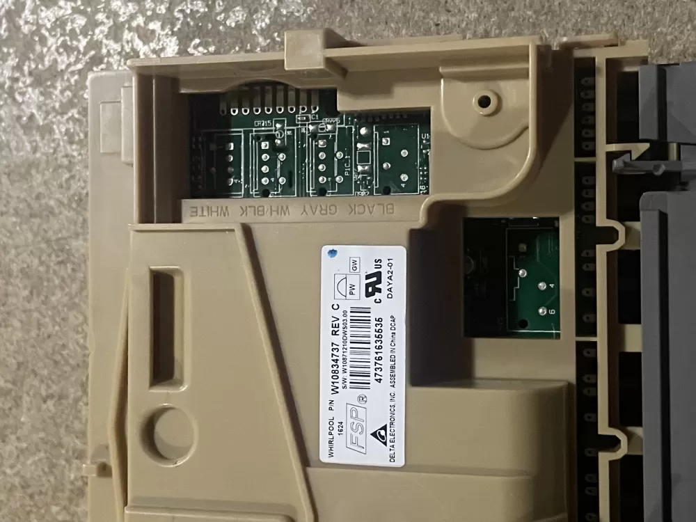 Whirlpool W10834737 W10876146 Dishwasher Control Board C AZ27876 | KM264