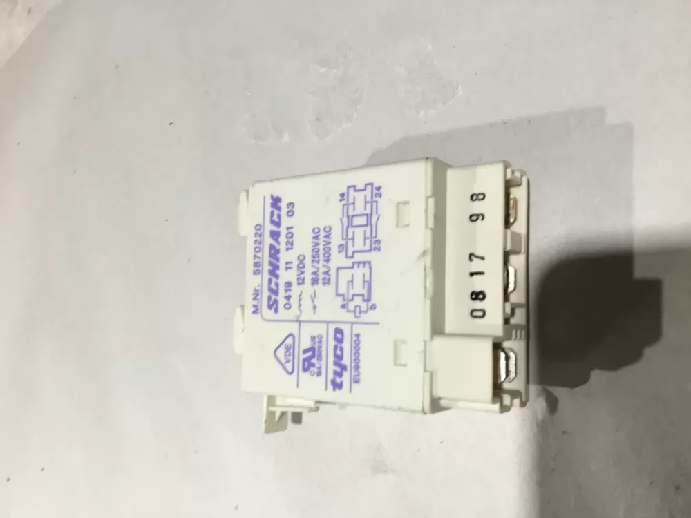 Miele 5870220 Dishwasher Heating Element Relay AZ102292 | Sl120