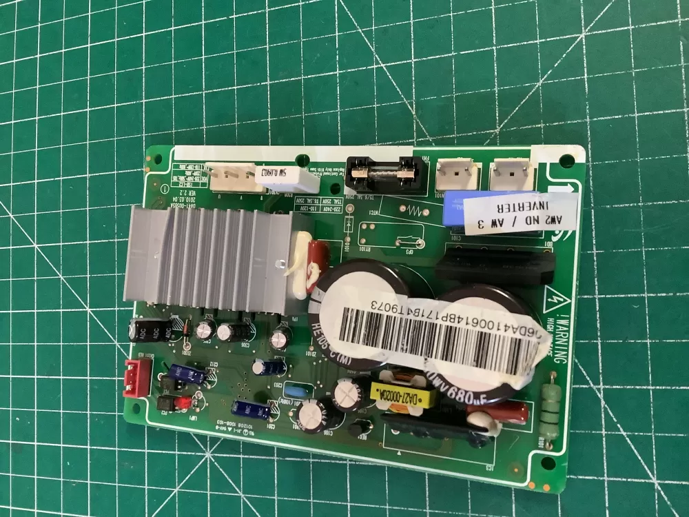 Samsung DA41 00585A 00614B Refrigerator Control Board Inverter AZ196996 | NR2752