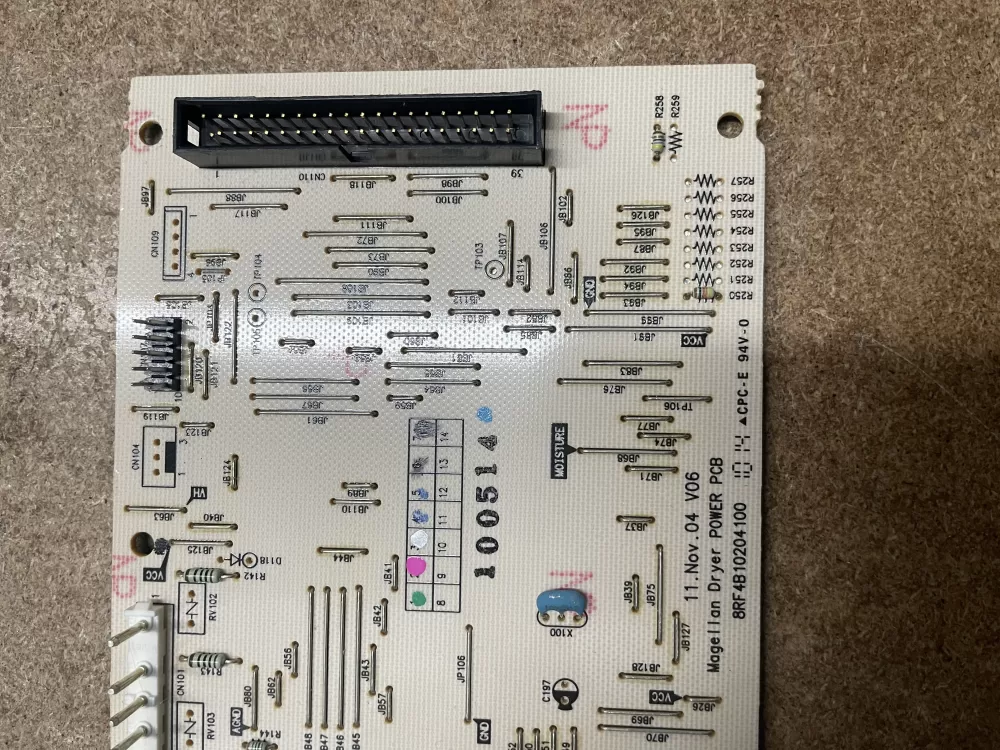 GE 8RF4B10204100 Dryer 212d1201p001 Control Board AZ15364 | KM1634