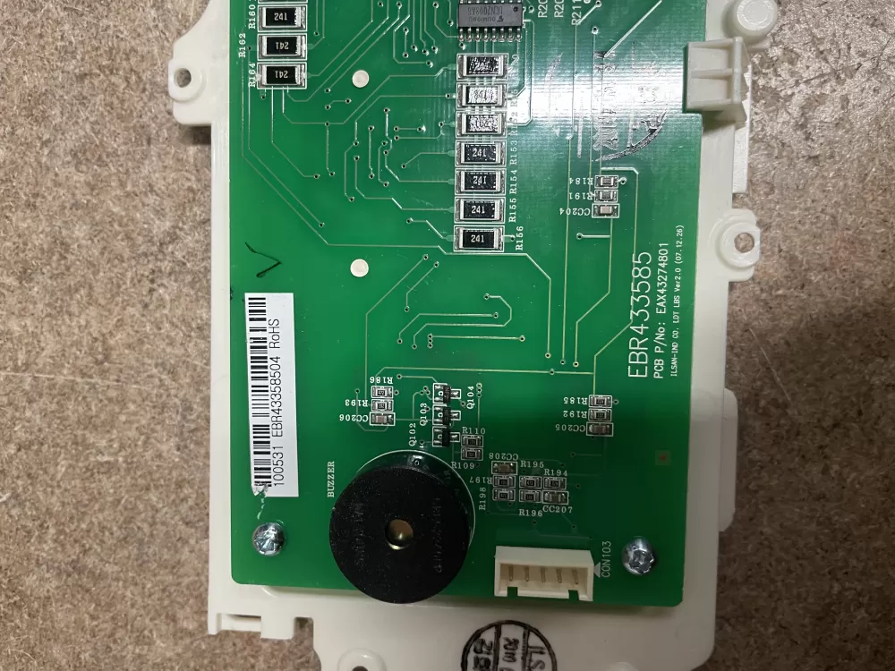 LG Kenmore EBR43358504 Refrigerator Control Board AZ18926 | KM1004