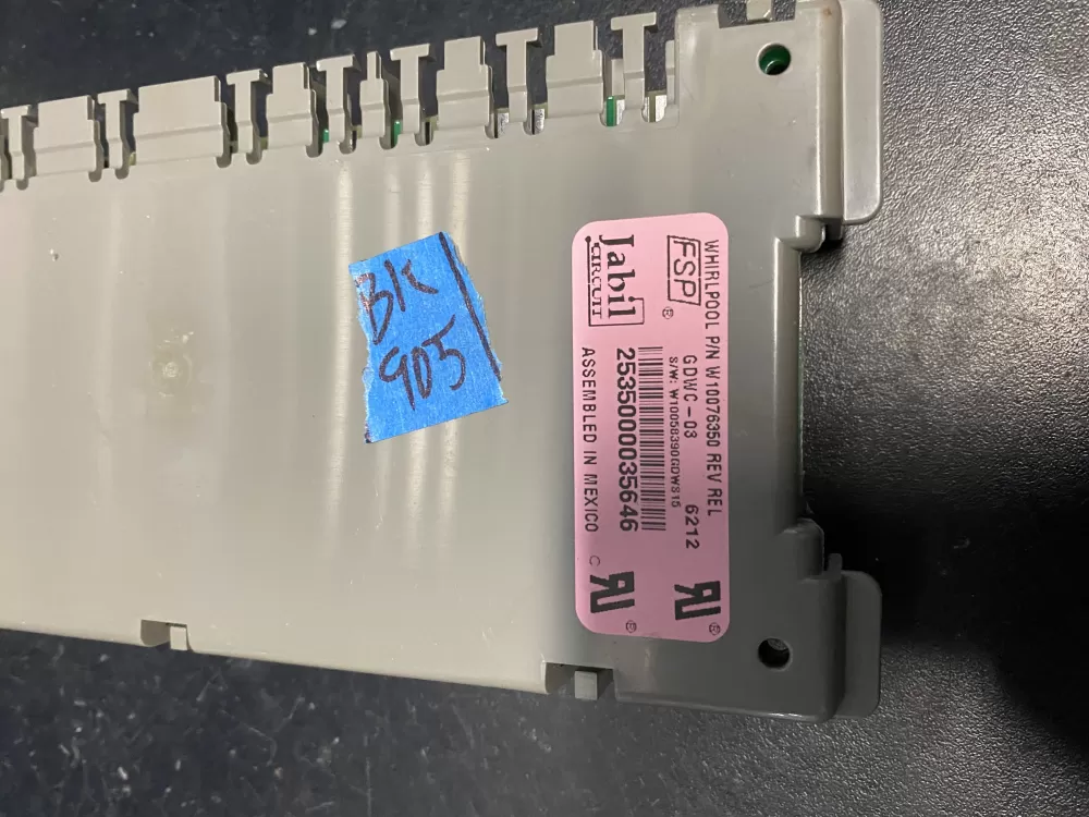 Kenmore KitchenAid W10084141 Dishwasher Control Board AZ22112 | BK905
