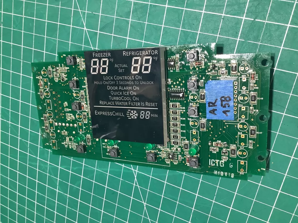 GE 200D9863G010 Refrigerator Control Board Dispenser AZ158856 | AR158