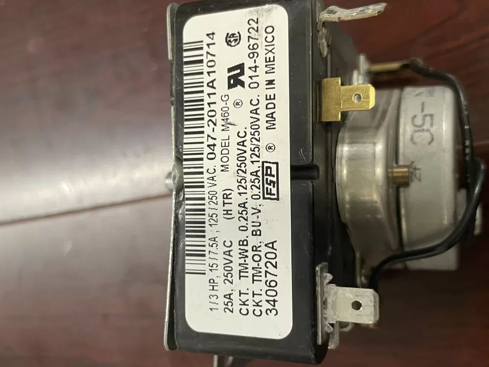 Whirlpool 3406720A PD00055932 3406720 529119 Dryer Timer AZ80506 | Wm1361