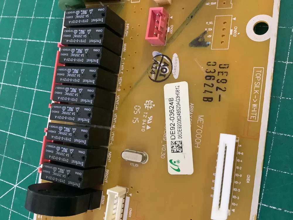 Samsung DE92-03624B  AP5917366  4008470  PS9606537  DE41-00447A Microwave Main Control Board