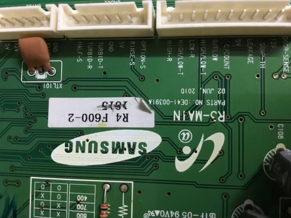 Samsung DE41-00391A Dishwasher Control Board AZ14846 | NR557