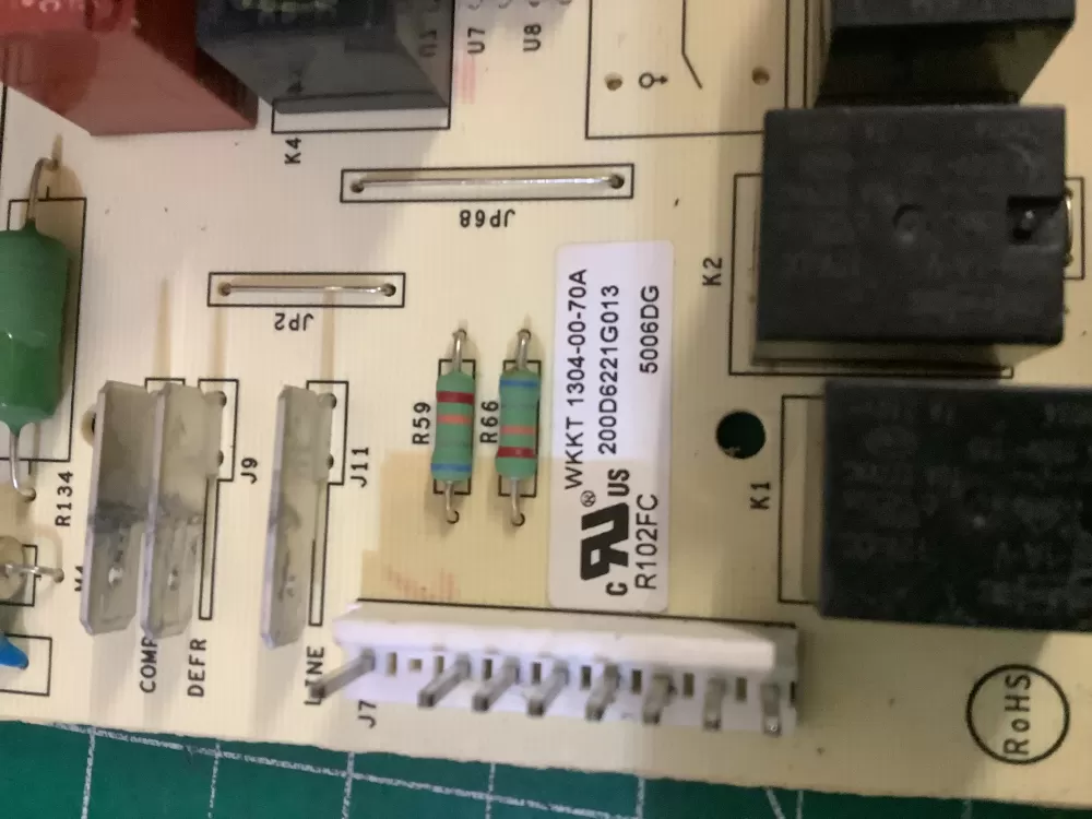 GE 200D6221G028 EBX1110P002 Refrigerator Control Board AZ194716 | NR596