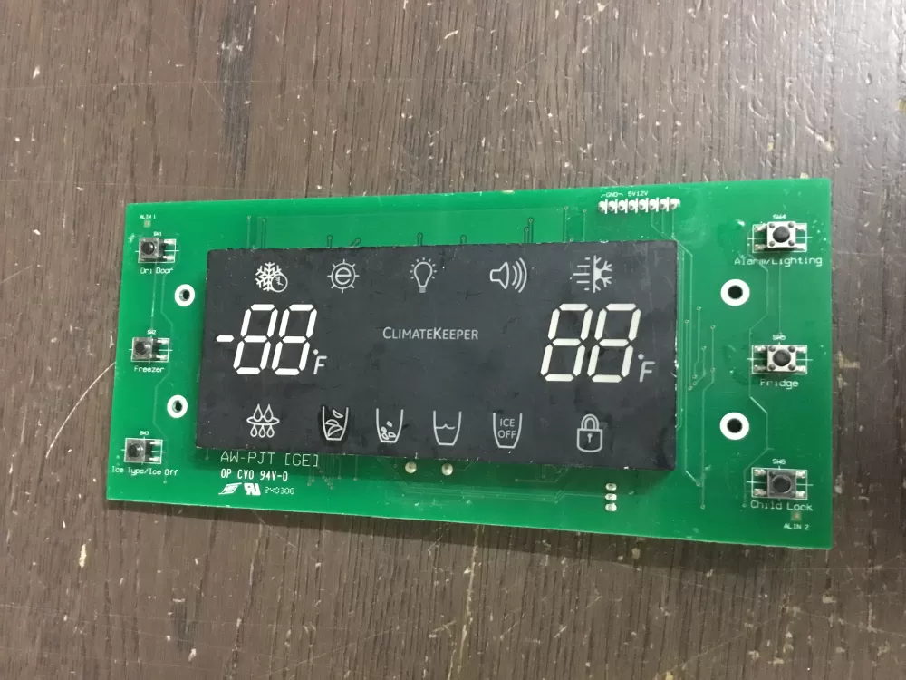 Samsung DA41-00475E Refrigerator Control Board UI LED
