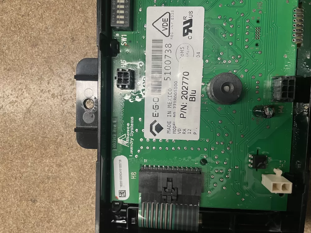 Speed Queen 7718005100 202770 5100738 Washer Control Board AZ14155 | KM779